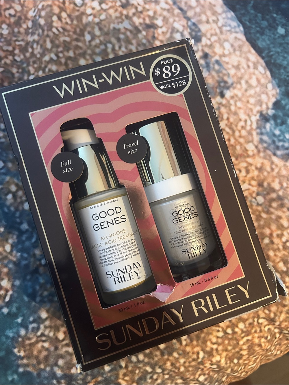 Sunday Riley Good Genes All-In-One Lactic Acid Treatment Duo